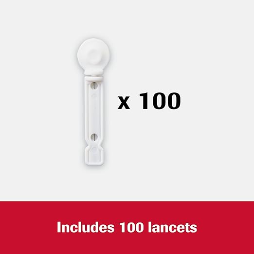 Accu-Chek Softclix Diabetes Lancets for Diabetic Blood Glucose Testing (Pack of 100) (Packaging May Vary)