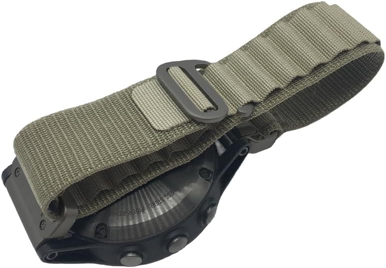 Custom Fit by Wrist Size, Small & Large Wrists, for Garmin Nylon Watch Band –– Compatible with QuickFit 20mm / 22mm / 26mm, Fenix 7, Instinct 2X, Forerunner, Epix, Tactix, MARQ, quatix, Approach