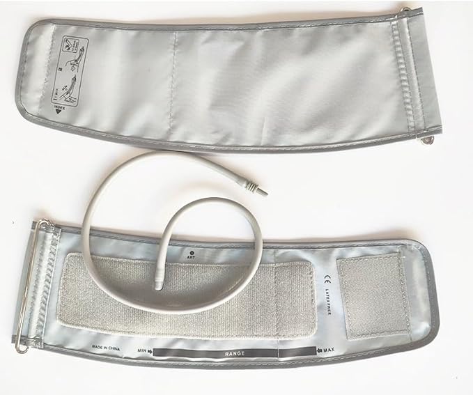 Extra Large Blood Pressure Cuff :17-21"(42cm-52cm) XL Blood Pressure Cuff for Big Arm, Widely Applicable to Automatic Upper Arm BP Monitor, Adjustable, Adult Cuff Only - 6 Connectors (Extra Large)