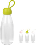 emoi BPA Free Water Bottle, 16oz/480ml Cute Water Bottle with Carrying Strap, Ideal for Kids Boys Girls Students Women Healthy Hydration-Green