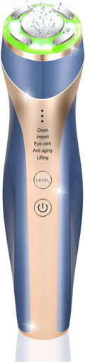 MiSMON High Frequency Facial Machine, 5 in 1 Mutifunctional Facial Massager Skin Tightening Light Theraphy Machine for Face