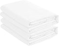 2 Pack Fitted Hospital Bed Sheets – 36” x 84” x 12” | Ultra Soft Double Brushed Microfiber | Deep Pocket Sheet with Full Elastic | Breathable, Durable & Wrinkle-Resistant – White