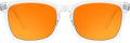TIJN Blue Light Blocking Glasses for Women Men Clear Frame Square Nerd Eyeglasses Anti Blue Ray Computer Screen Glasses