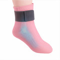Foot Cold & Hot Gel Pack Sock for Neuropathy, Plantar Fasciitis, Gout, Swelling, Sprains, Heel & Ankle Pain Relief, Injury Recovery Cooling Compress Wrap (Pink-1pcs)