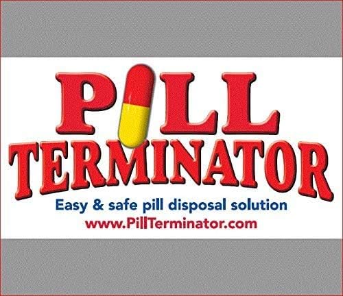Best Safe Rx Pharmaceutical Med Destroyer & Disposal Container - Dispose Old RX Medication Drugs, Pill & Liquid Buster (4 Pack) Gallon