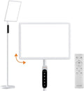 LASTAR Light Therapy Lamp for Living Room, 12000LUX Full Spectrum, Remote Control/4 Color Temperature/5 Brightness/4 Timer/3 Height Standing Sunlight Floor Lamp