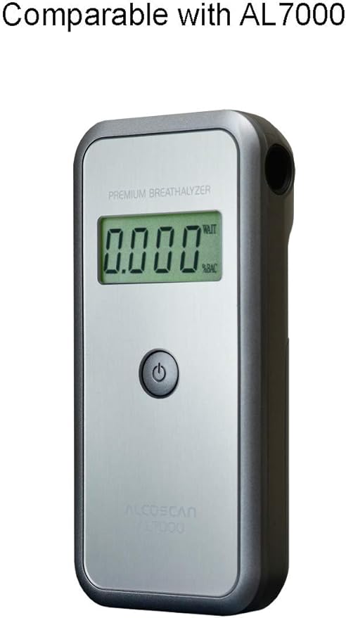 AlcoMate Standard Breathalyzer Mouthpieces – One-Way Flow for Maximum Accuracy | Fits Revo, Premium & Prestige | Reliable BAC Testing for Workplace, Home & Professional Use