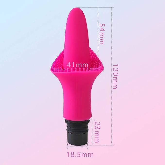 Massage Gun Attachments,Silicone Massage Gun Heads,Deep Tissue Percussion Trigger Point Massage Replacement Head, Plug and Play Comfort Tools (Color : G, Size : 18MM-19MM)