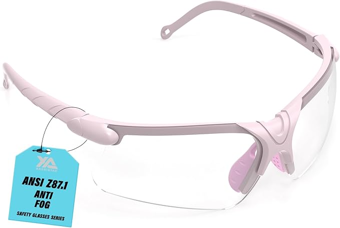 xaegistac Shooting Glasses with Case Anti Fog Hunting Safety Glasses for Adults