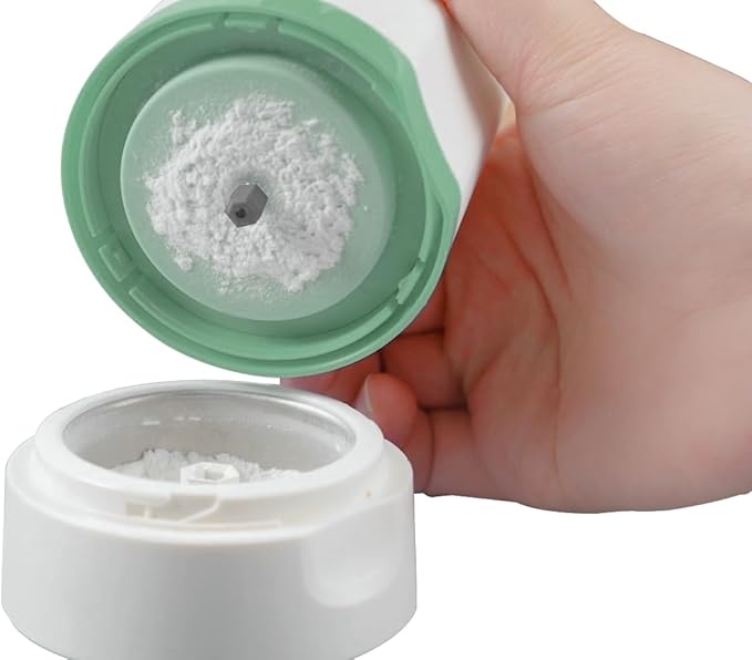 EZ Grind Electric Pill Crusher – Automatic Medication Grinder for Tablets & Vitamins – Rechargeable, Easy to Use, Stainless Steel Blade, Safe & Consistent Results (Green with Pill Pouches)