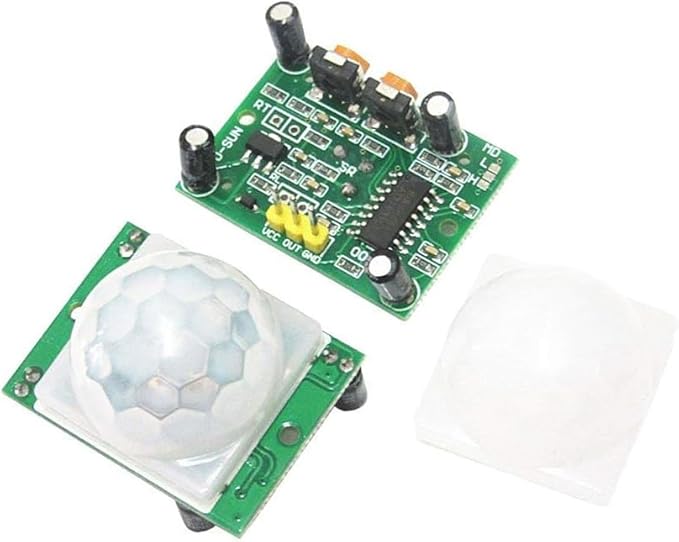 3 Pieces of HC-SR501 PIR Infrared Sensor Human Infrared Motion Module for Arduino and Raspberry Pi