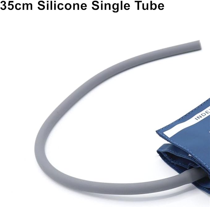 Blood Pressure PU Cuff with 35cm Single Tube for Neonate 6-11 cm, Reusable Replacement NIBP Cuff with Inner Airbag for BP Monitor Machine, No Connector