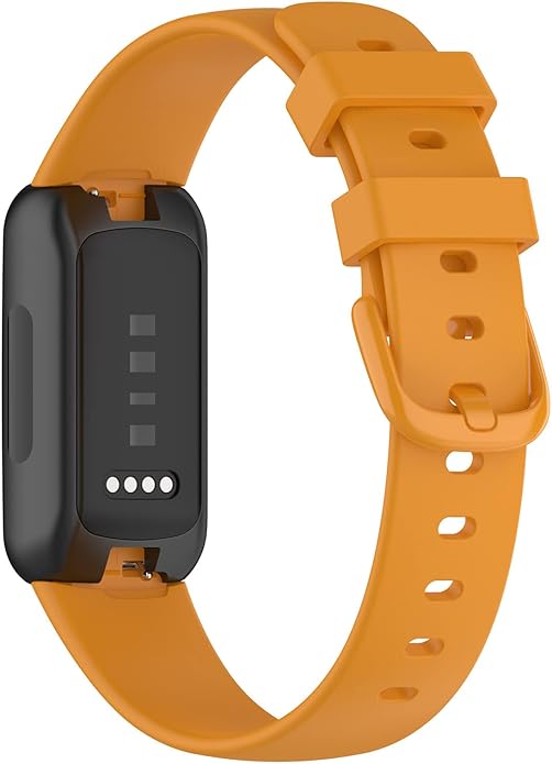 (4 Pack) Bands Straps Intended for Fitbit Inspire 3 Health & Fitness Tracker, Colorful Comfortable Flexible Silicone Band Rubber Strap Wristbands Sports Accessories for Inspire 3