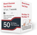 FORA Pro Voice V8/V9 Blood Glucose Test Strips – 50 Count | Fast & Accurate Diabetes Testing