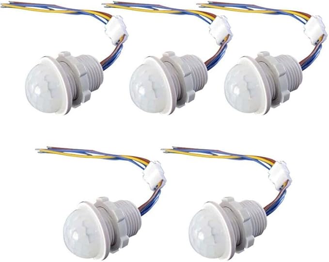 5/10Pcs PIR Infrared Motion Sensor Detector Smart Switch 110V Light Switch Auto (5pcs)