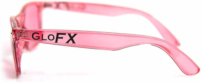 GloFX Baker-Miller Pink (Rose) Color Therapy Glasses | Chromotherapy Mood Boosting Glasses