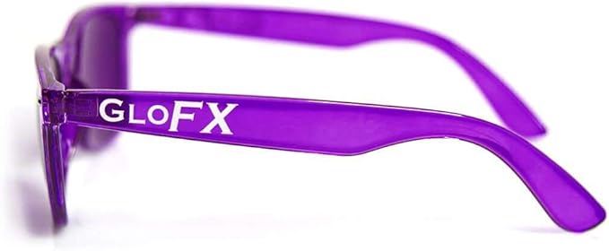 GloFX Violet Color Therapy Glasses Chromotherapy Mood Enhancing Glasses