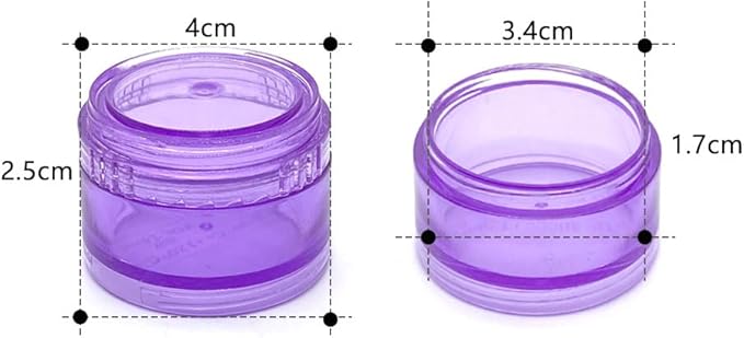 HaiSea Weekly Travel Pill Planner-Monthly Pill Organizer, Daily Month Pill Box-Separate AM/PM Compartments Colors Vary (Purple)