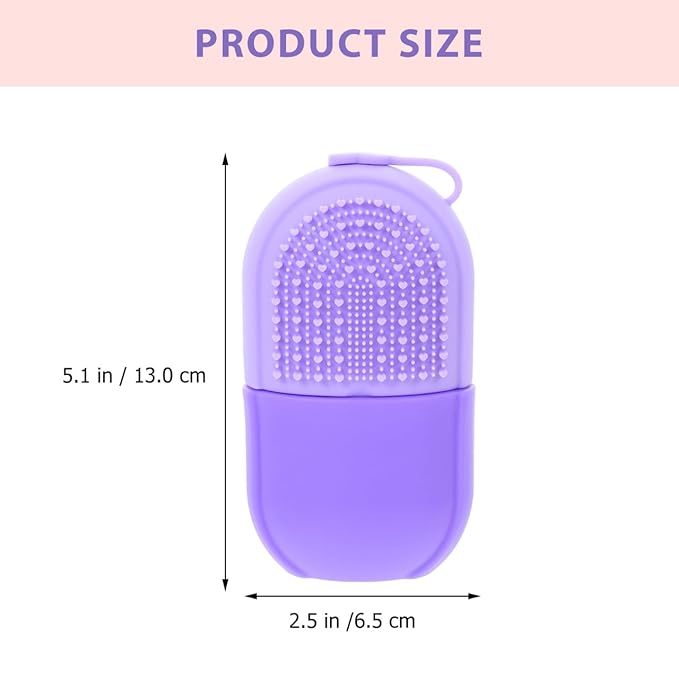 Baluue Face Ice Roller 5.11 Inch Skin Ice Roller Massage Tool for Puffiness Reduction Pain Relief Cooling Therapy and Facial Beauty Care at Home or Travel