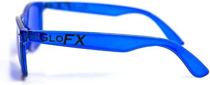 GloFX Color Therapy Glasses - 2 Pack - Chakra Mood Light Therapy Chromotherapy Glasses