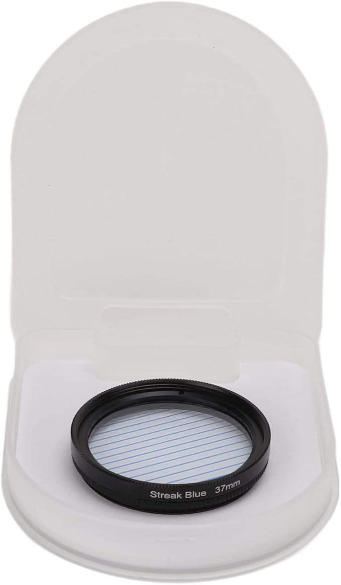 Special Effects Filter, 37mm 40.5mm 43mm 46mm 49mm Special Effects Lens Filter Anamorphic Special Effects Filter,for Most of Digital Cameras on The Market(37mm)
