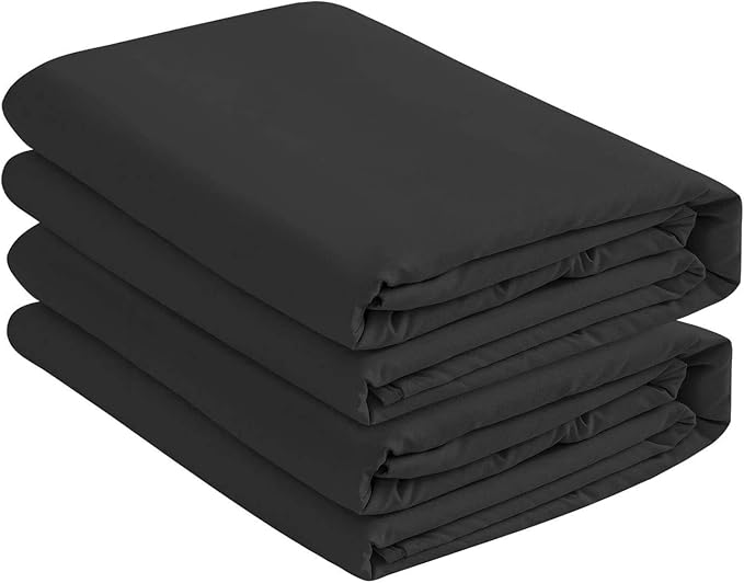 2 Pack Fitted Hospital Bed Sheets with Elastic All Around for a Double Brushed Ultra Soft Breathable 100% Microfiber Sheets, 36” x 84” x 12”
