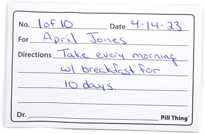 Peel and Seal Printed Pill Envelopes, 3.5" x 2.5", Easy-to-Fill Design, Secure Resealable Closure, Fits Various Medication Sizes (Yellow, 100 Pack)