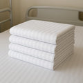 4 Pack Fitted Hospital Bed Sheets with Elastic All Around for a- Double Brushed Ultra Soft Breathable 100% Microfiber Sheets, 36" x 84" x 12"