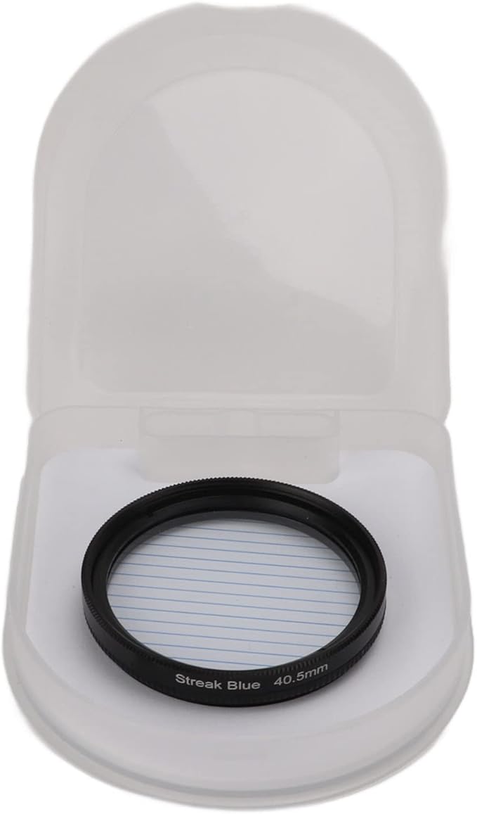 Special Effects Filter, 37mm 40.5mm 43mm 46mm 49mm Special Effects Lens Filter Anamorphic Special Effects Filter,for Most of Digital Cameras on The Market(40.5mm)