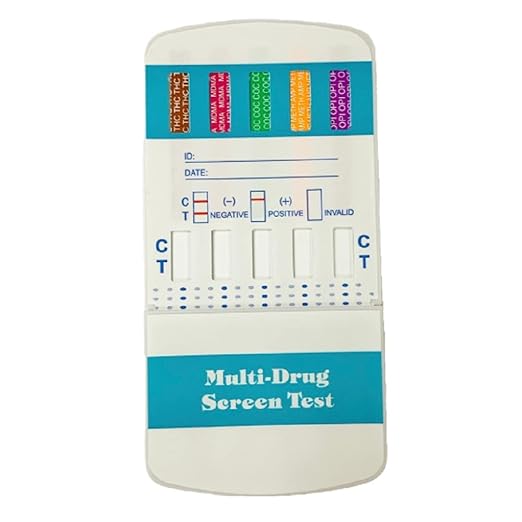 10 Panel Dip Drug Testing Kit, Test for 10 Different Drugs. (1)