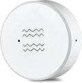 Haozee Smart Vibration Sensor Alarm, Real-time Monitoring, Door/Window Vibration Detection Alarm for Home Security, App Remote Control, Supports Home Assistant Zigbee2MQTT