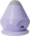 Heated Vibrating Massage Ball with Suction Base – 2 Heat & 2 Vibration Modes, Deep Tissue Trigger Point Massager for Back, Neck, Legs & Muscle Recovery, Cordless & Portable Body Relaxation Tool