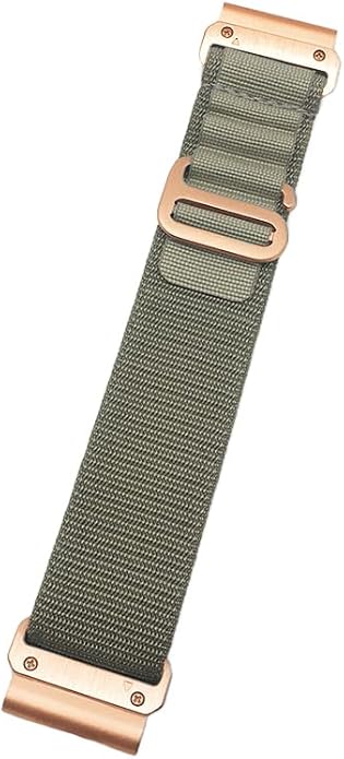 Custom Fit by Wrist Size, Small & Large Wrists, for Garmin Nylon Watch Band –– Compatible with QuickFit 20mm / 22mm / 26mm, Fenix 7, Instinct 2X, Forerunner, Epix, Tactix, MARQ, quatix, Approach