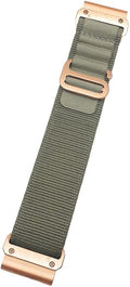 Custom Fit by Wrist Size, Small & Large Wrists, for Garmin Nylon Watch Band –– Compatible with QuickFit 20mm / 22mm / 26mm, Fenix 7, Instinct 2X, Forerunner, Epix, Tactix, MARQ, quatix, Approach