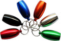 Waterproof Aluminum Pill Holder with Keychain Outdoor Medicine Bottle Seal First Aid Drug Holder