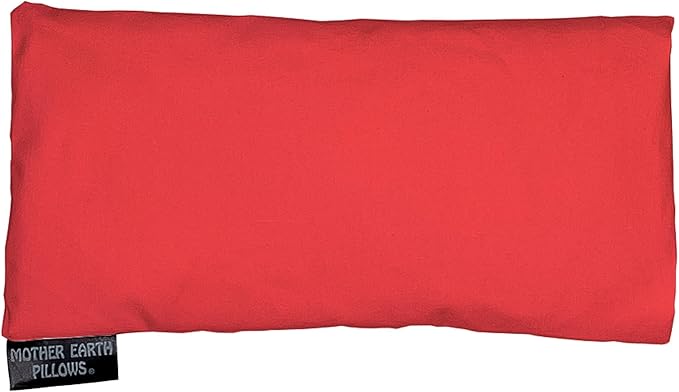 Mother Earth Pillows Therapeutic Eye Pillow (Red - No Herbs Added)