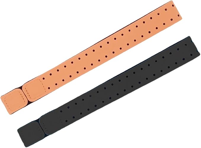 2 Pack Heart Rate Monitor Armbands, Elastic Straps Compatible with Orange Theory Fitness, OTF, OT Beat Burn, Polar Verity Sense, Wahoo, Comfortable & Secure Fit for Workouts