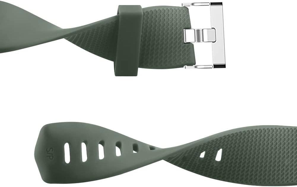 3 Pack Sport Bands Compatible with Fitbit Charge 2 Bands Women Men, Adjustable Replacement Straps Wristbands for Fitbit Charge 2 HR Small Large