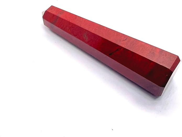 WholesaleGemShop 3 Inch Gemstones Obelisk Tower Jumbo Facet Aura Rock Crystal Natural Polished Earth Wand Spirit