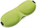 1 PCS 3D Sleep Mask for Women Men Eye Mask for Sleeping Contoured Cup Night Blindfold Mask Block Out Light for Kids Girls and Adult Green