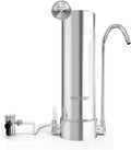 Vortopt F7 Countertop Water Filter System,Rapid Flow,6-8Months or 8000 Gallons Long-Life,5-Stage Filtration- Reduces Chlorine,Heavy Metals,Bad Odors,add Mineral Material-Includes 1 Filter.