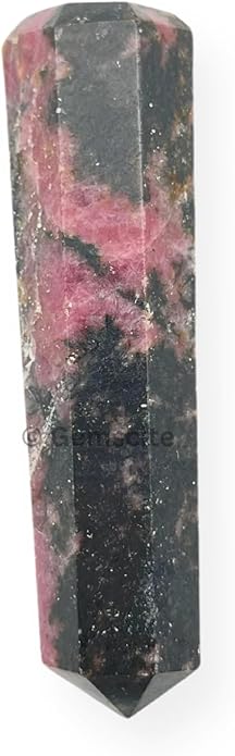 WholesaleGemShop 3 Inch Gemstones Obelisk Tower Jumbo Facet Aura Rock Crystal Natural Polished Earth Wand Spirit