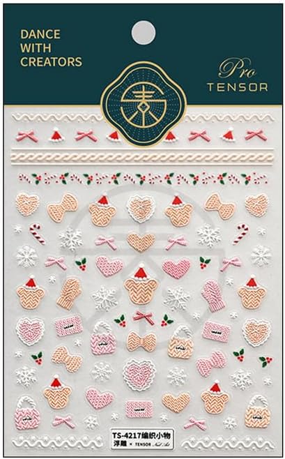 Small Cute Sticker 3D Relief Design Decals for iPhone 17 PRO / 17 PROMAX Cell Phone Camera Screen Lens,for NintendSwitch Game Handle Controllers，Scrapbooking Laptop Diary Planner Collage DIY (TS-4217)