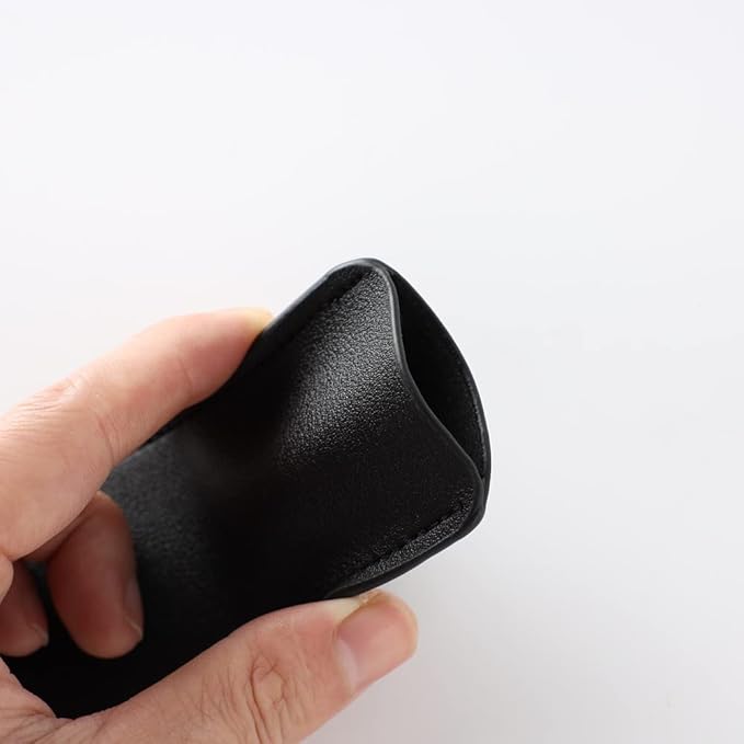 Birth Control Pill Case Holder for Mini Pill Packets 5cm x 11cm (Black)