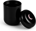 Brando Moon Black Airtight Jar Storage Case Container Smell Proof - Multi-Use Portable Metal Spice Jar - Easy to Carry and Best Way to Preserve Coffee - 1.8 x 2.8”