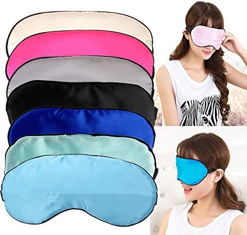 Silk Eye Mask for Sleep,100% Light Blocking Sleep Masks for Women, Night Blackout Blindfold for Adult Play,Adjustable Comfortable Eye Covers for Sleeping, Yoga, Gifts, Traveling