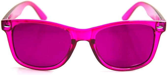 GloFX Magenta Color Therapy Glasses Chakra Glasses Relax Glasses