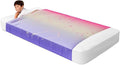 Deep Pressure Sensory Bed Sheet – Twin Sensory Compression Sheet Breathable Sleep Pod Blanket for Better Sleep Support – Calming Compression Blankets for Kids and Adults Pink and Purple
