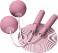 Weighted Jump Rope Without Rope Skipping Rope No Line Speed Rope Cordless For Fitness Workout Anywhere Ropeless Bod Rope for Exercise Training Beachbody Build