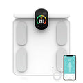 Fitdays Body Health Pod Scale, View 5 Metrics Without Phone, 8-Electrode Smart Scale with BMI Body Fat Muscle Mass, Offline Body Composition Analyzer, FSA&HSA Eligible